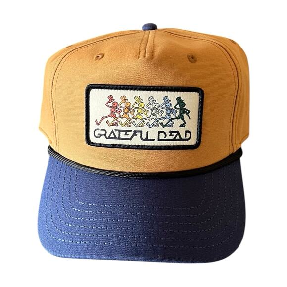 Grateful Dead Other - Grateful Dead Patch Snapback Hat Cap ADULT Adjustable 2025 GD Licensed NWT